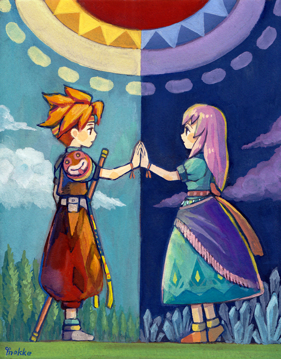 kemo_mokke's tweet image. 遅ればせながら、天地創造26周年おめでとうございます！🥳🎂
現行機での名作復活が叶いますように🙏
#天地創造26周年 #terranigma26th