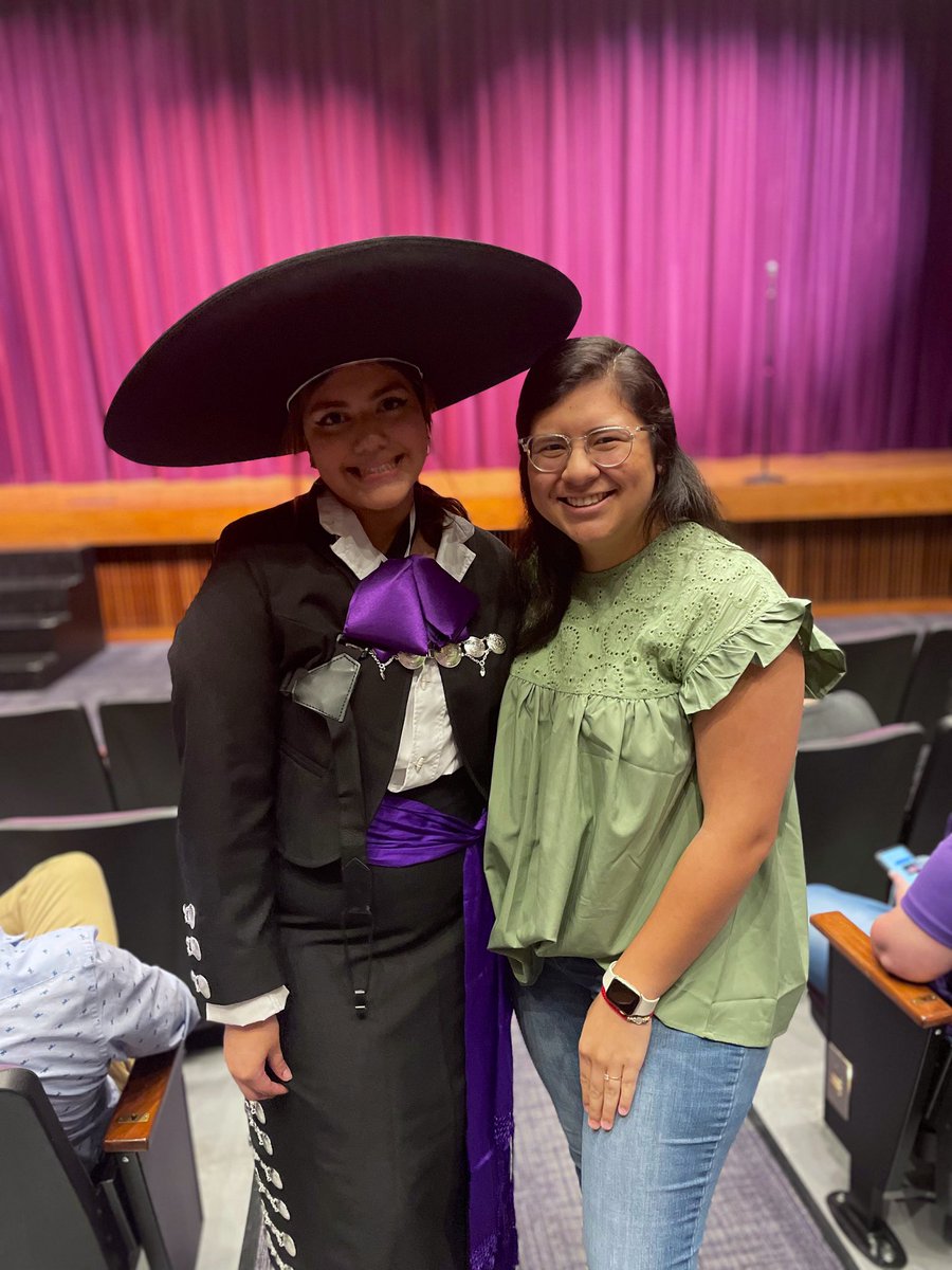 YurleniMorillon's tweet photo. @MRHSMavericks Mariachi did an AMAZING job last night !! So proud of my MAV and being a MRHS alumni to have a little piece of our culture 💜 https://t.co/y0sbLYtH4L