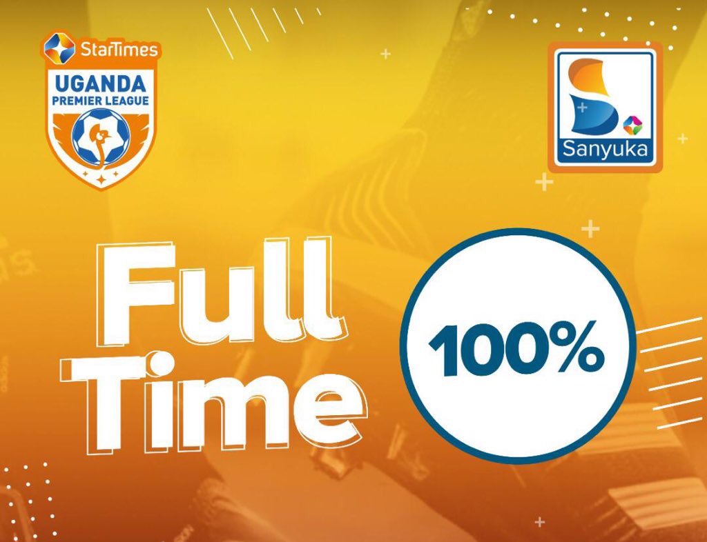 sanyukatv's tweet photo. #TOOMBRA | 1-0 | π
πππ-ππππ | The referee blows the final whistle at the Buhinga Stadium in Fort Portal.
@TooroUnitedFC have beaten @TeamMbararaCity in the first Western derby of the season.
#StarTimesUPL | #HomeOfSports https://t.co/jjQTWVNRFY
