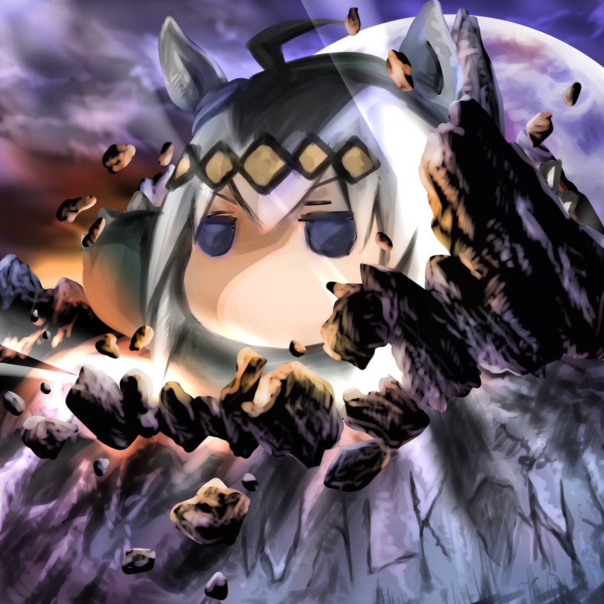 ウマ娘 怪獣オグリの洋楽ジャケパロシリーズ みんなはどのジャケットのパロディかわかったか ぽ のイラスト