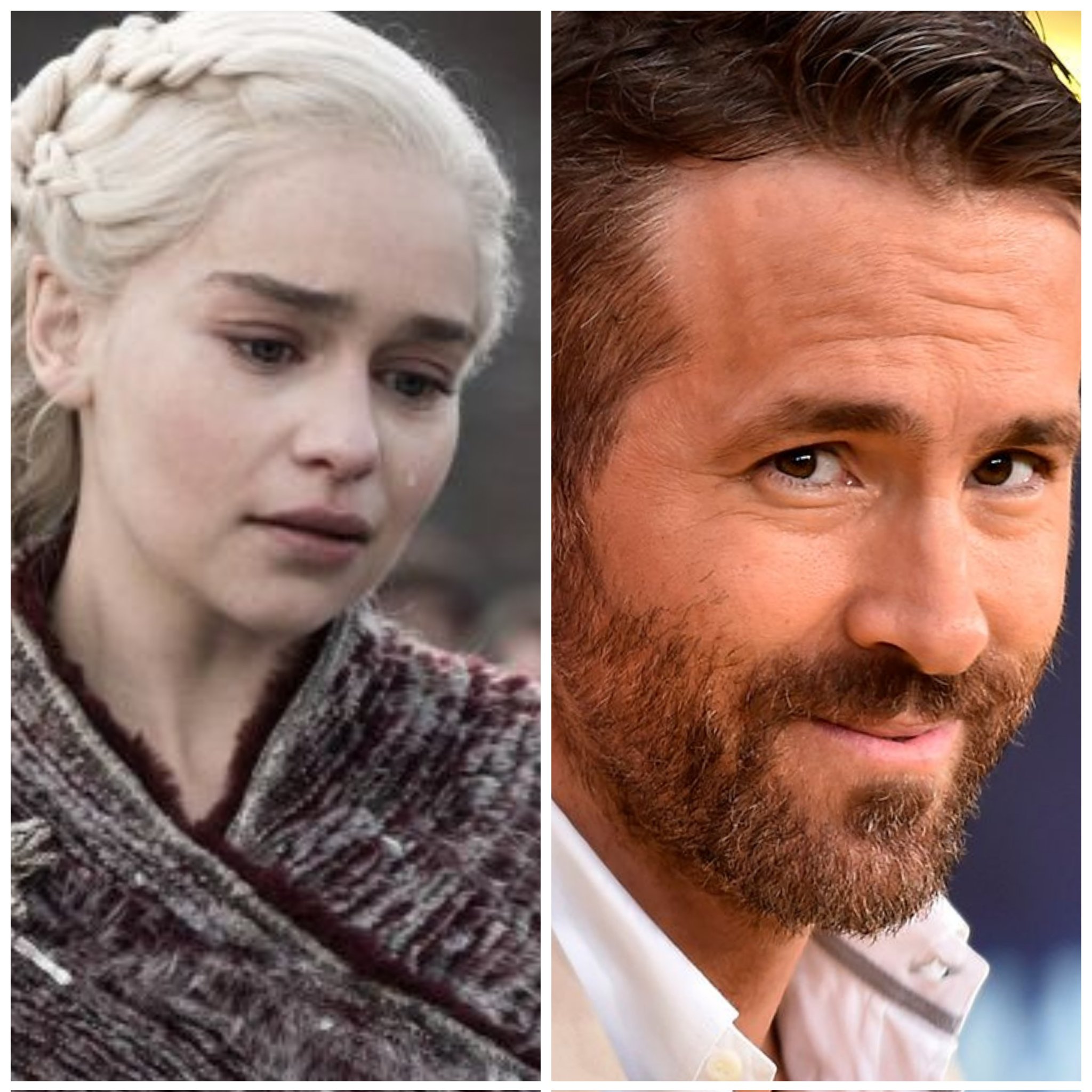 Emilia Clarke y Ryan Reynolds cumplen el mismo día
Happy birthday 