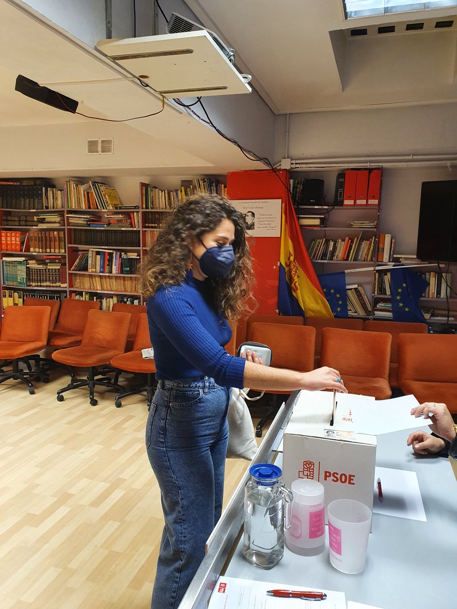 EnmaLopez's tweet photo. ¡Qué nos gusta votar!

Muchas gracias a los compañeros y compañeras que estáis haciendo esta jornada de democracia posible.

¡Seguimos! @JavierAyalaO . https://t.co/JN3uYaSbfQ