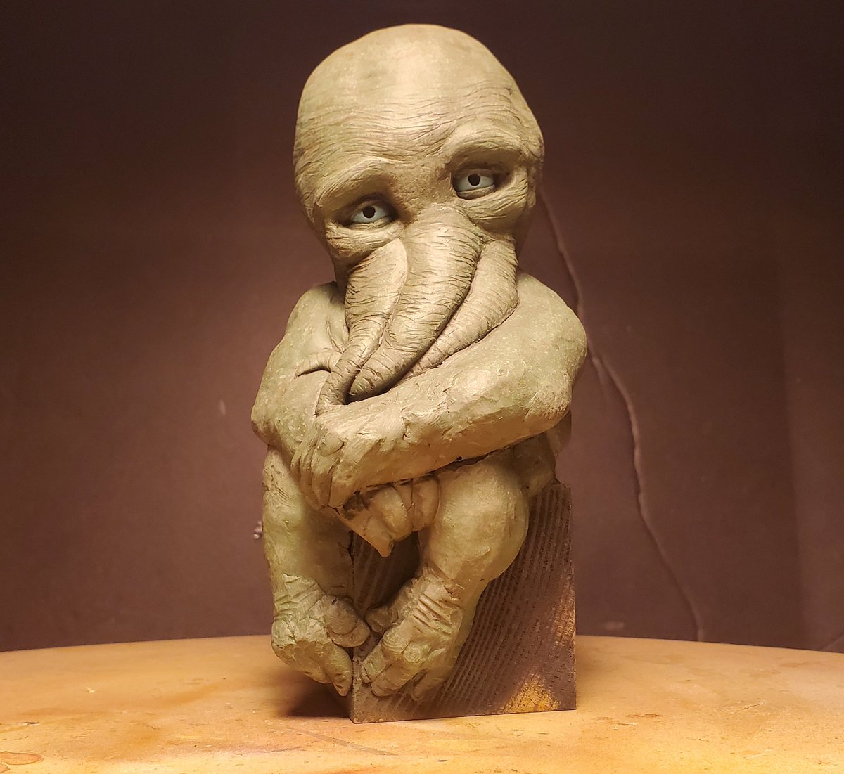 KyleBeautweet's tweet image. Baby Cthulhu