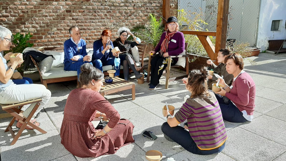 Os nosos compas xa están nos encontros territoriais de Madrid e Barcelona✊🏽Enriquecendose, aprendendo e sobretodo loitando por un 🌍 mellor!🥰