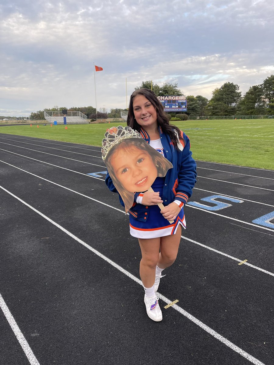 AmandaCorapi's tweet photo. One last time at home 🥺 Didn’t get the W but always winning in my book. Senior year flying for this kiddo @madi_corapi #ehigh #chargerforlife #chargerpride https://t.co/SCZy9oWVvo