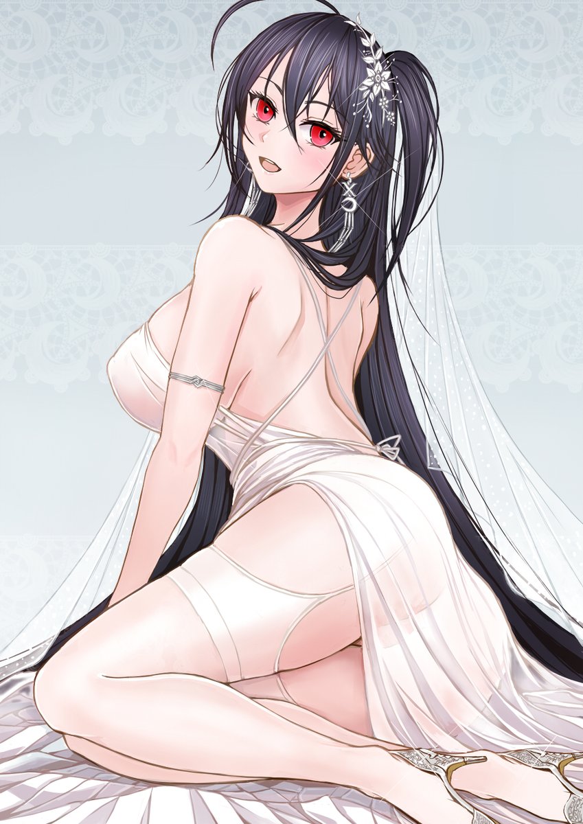 大鳳(アズールレーン) 「ウェディング大鳳かきました
#アズールレーン #アズレン 」|sai-go＠Skeb募集中。のイラスト