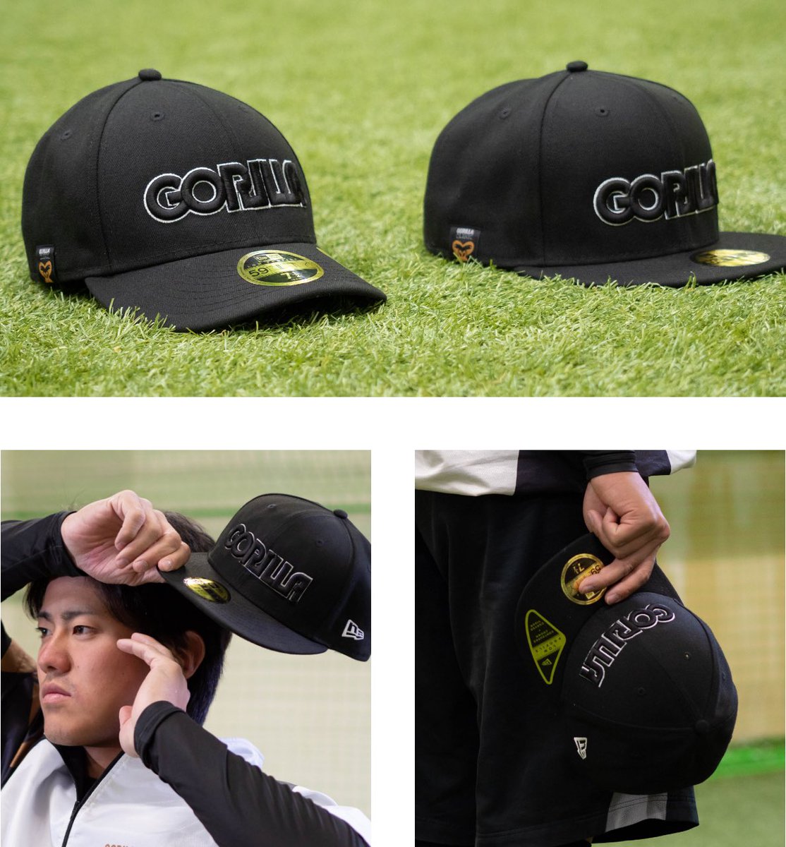 gcb_2019's tweet photo. 🎁プレゼント企画第７弾🎁
天皇賜杯でのたくさん応援に感謝してしばらくの間、毎週プレゼント企画を実施します🦍

第一弾は
neweraゴリラプラクティスキャップを５名様にプレゼント致します。
平ツバと丸ツバが選べます。

◼応募方法
フォロー&amp;リツイート
◼締切10月31日

Instagram でも企画実施中🎁 https://t.co/P58cusXseI