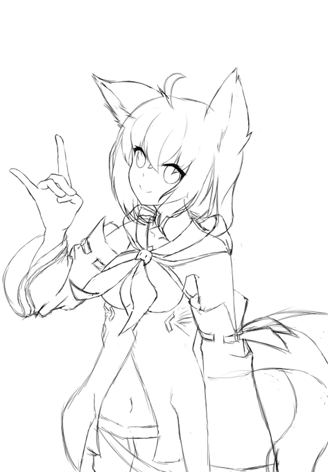 ラフ終わり! 