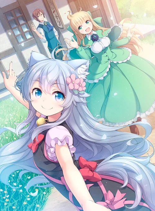10月25日発売「チート薬師のスローライフ」7巻、引き続き挿絵担当してます。焦げギャルミナや新キャラ登場など今回もエピソード盛り沢山です!どうか(っ_ _)っ 