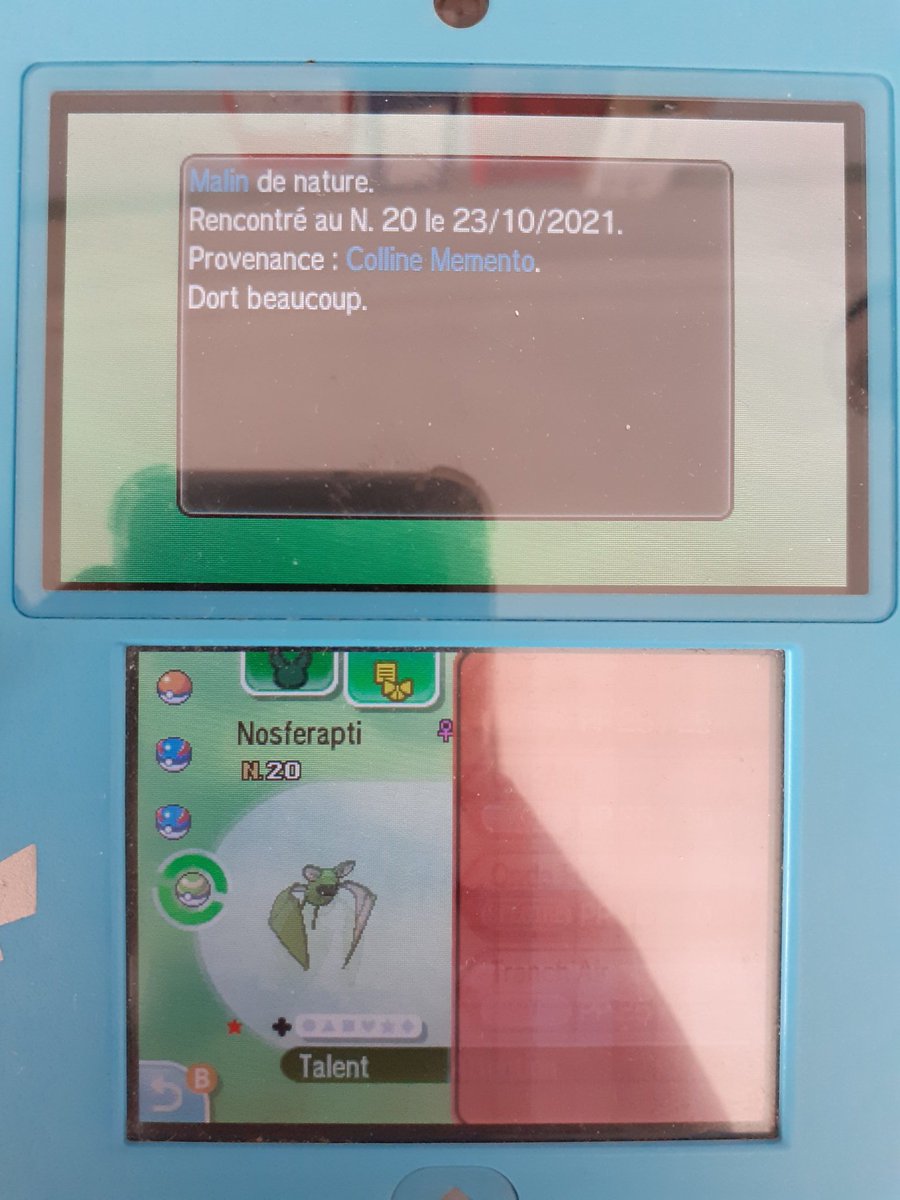 nepaspillon's tweet photo. [Phase 1] Nosferapti shiny 🌟 en 710 re's à la colline Memento. Phase 1 pour Brôcélome. Shiny très beau mais que je possédais déjà sur Soleil donc shiny un peu osef.
@LaKlasse1 @HKuiki @Mathieu_tlr https://t.co/O7XJae0s1c