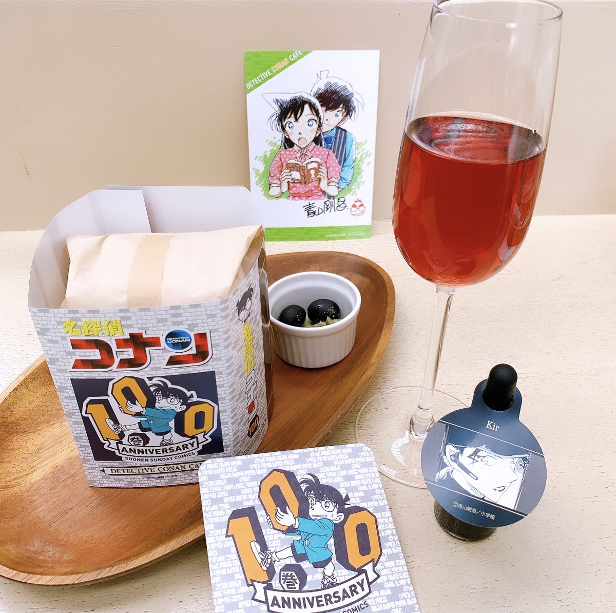 maroncherry1523's tweet photo. 先日は娘と大阪駅コナンカフェ行ってきました。
娘は朝、昼、晩御飯、
私はさすがに、毎回は無理、1人定食
次の日は、７ヶ月ぶりの、宝塚、柳生観てきた。友会のチケット入場方法も変わった？ https://t.co/p0z5TqF3m4