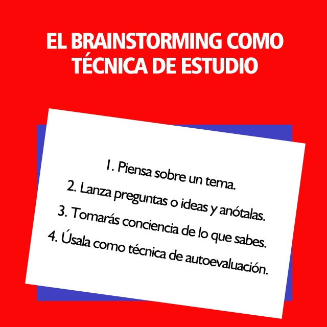 formacionuniver's tweet photo. #TipsDeEstudio 👉 https://t.co/nfTede61Fk Utiliza el #brainstormig como técnica de #estudio y pon a prueba tus conocimientos, ¿cómo? ¡Te lo explicamos! 👇 https://t.co/25tE41XhgS