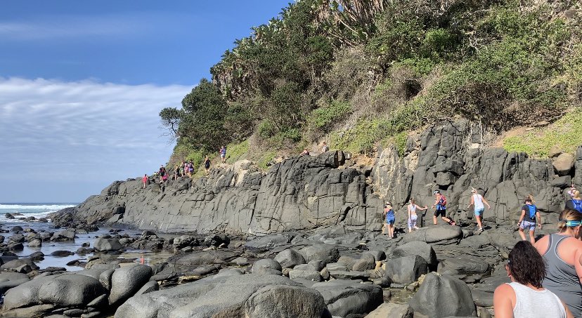 _simplysim's tweet photo. Haga-Haga to Crawfords (Chintsa) Beach Trail Challenge done. #17kms #H2C 🌊🏃🏾‍♂️ https://t.co/Csa7eaJzWz