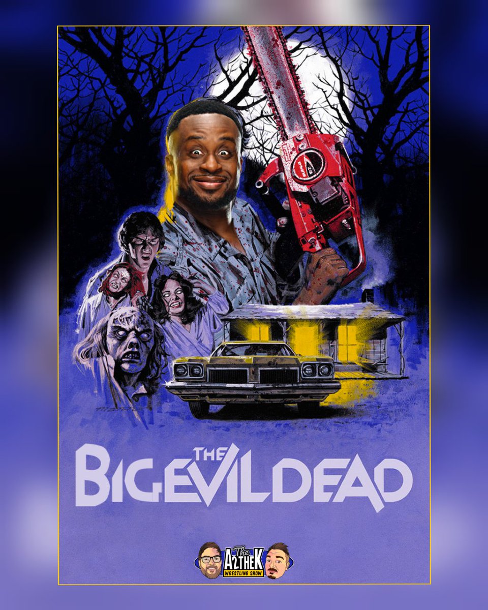 A2theKWrestling's tweet photo. Aww don't you dare be zombies! @wwebige
.
#bige #bigelangston #bigewwe #wwebige #wwe #wwehalloween #evildead #bigevildead #theevildead #thebigevildead #wwememe #halloween #halloweenmovie #halloweenmovieposter https://t.co/rm9HR9xHza