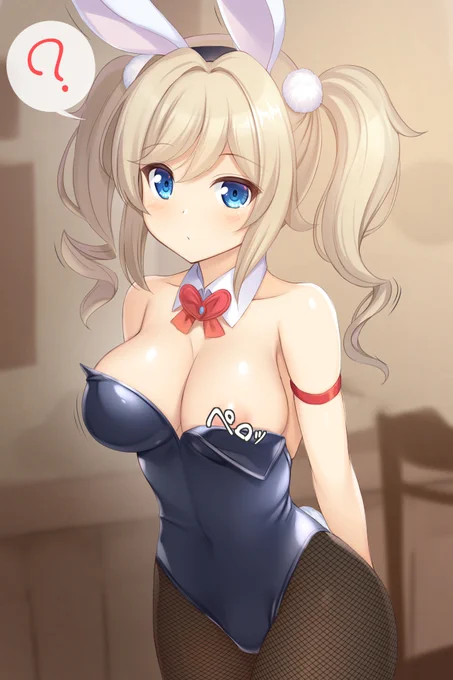 何かがめくれてしまうバニーバーバラちゃん🐰 