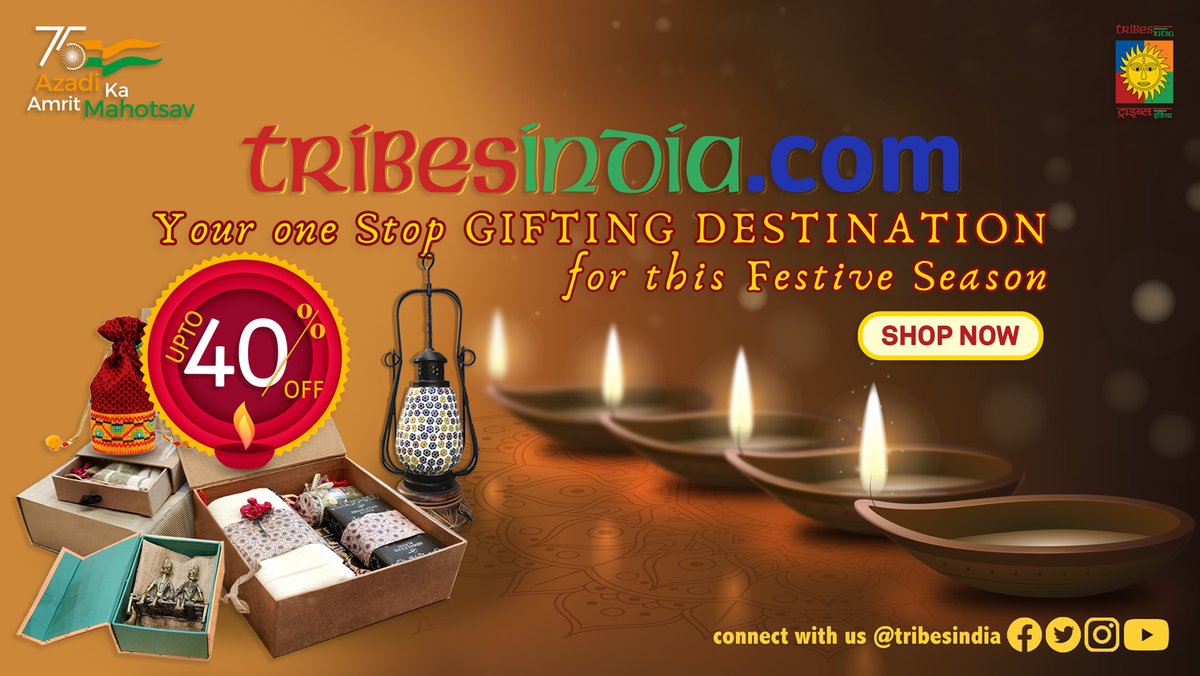 tribesindia's tweet photo. Creating Mini-India under one roof and delivering it to your doorstep. @tribesindia &amp; #TRIFED are serving the country from North to South, East to West.

Shop now from the store outlet or online at https://t.co/3WJYtnO7fo.

#Vocal4Local #BuyTribal #AmritMahotsav https://t.co/w7izBPJdP7