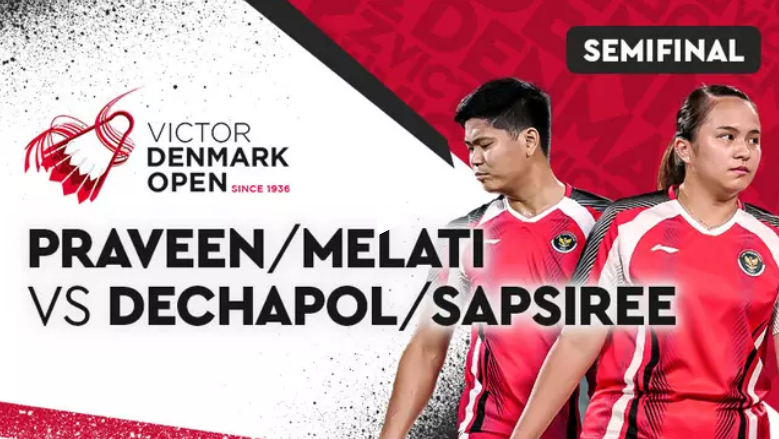officialfantax's tweet photo. Live Now ! 
Praveen/Melati VS Dechapol/Sapsiree
Semi Final - Ganda Campuran 
#DenmarkOpen2021 
Check BIO https://t.co/EHRTzrzZkz