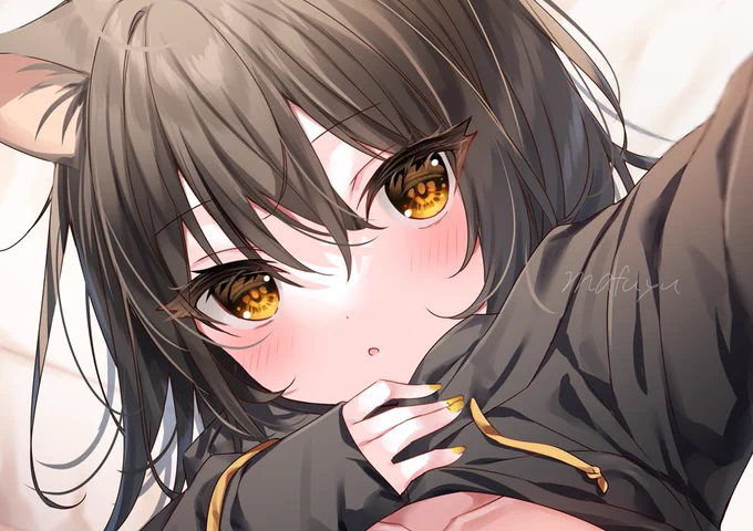 10月29日発売の『電撃萌王12月号』にて1枚描きおろし掲載されております🐈
よろしくお願いいたします～ 