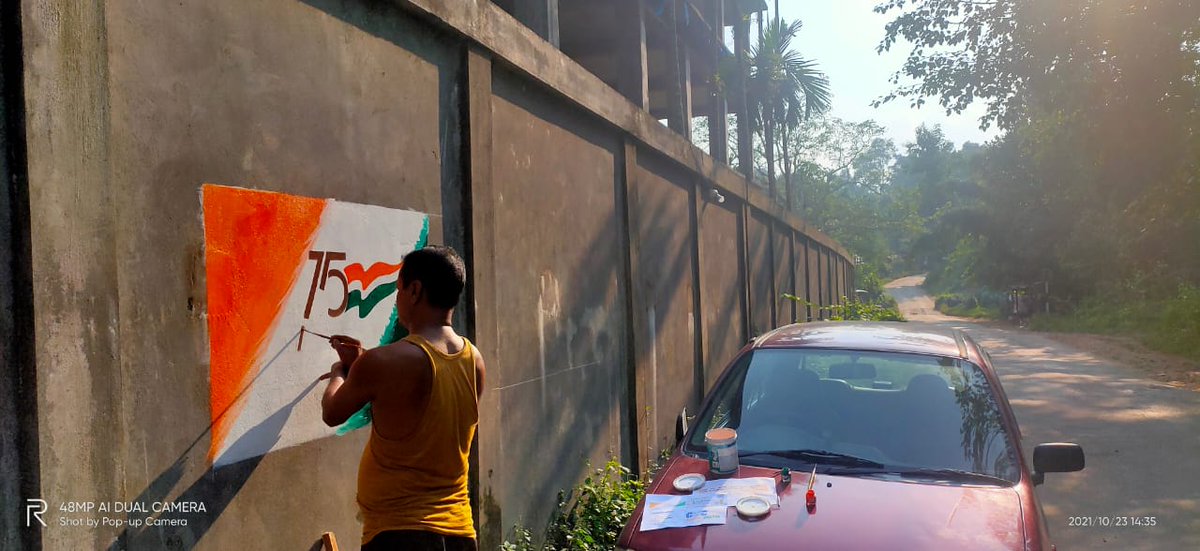 CSCMeghalaya's tweet photo. Glimpses of Digital Village Painting work started under East Garo Hills District of Meghalaya.

#onlycsccandothis

@CSCegov_ @dintya15 @sanjaykrakesh @bkhongjoh https://t.co/2BfQRwn8Vp