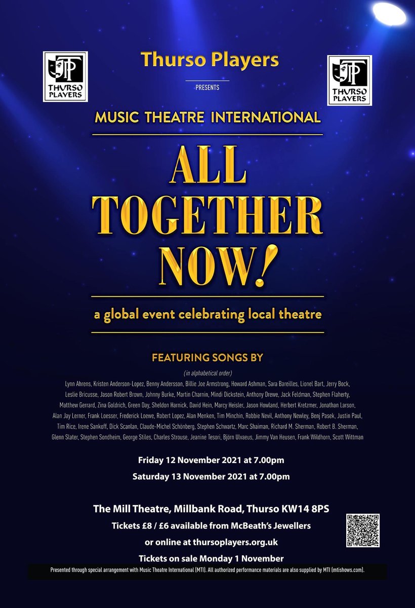Ready to get back to the Mill? 

Join us for an evening of music… and be part of a worldwide evening … All Together Now! #AllTogetherNowMTI