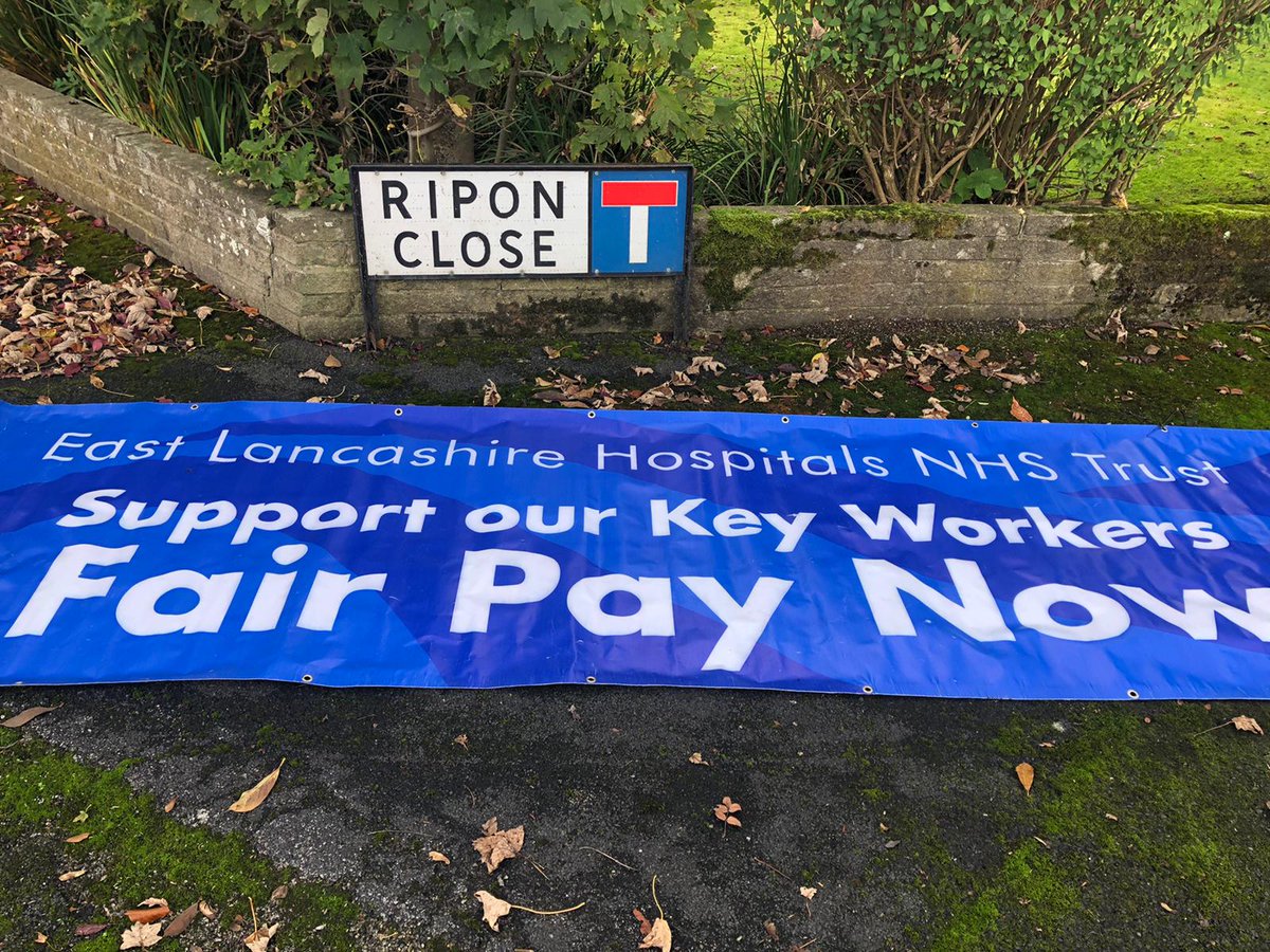 Hey, @JawadHusain12, Executive Medical Director <a href="/ELHT_NHS/">East Lancashire Hospitals NHS Trust 💙</a>. We popped by your neck of the woods yesterday to speak with local residents &amp; make them aware of the trusts failure to honour a 2019 pay deal. Can you contact @ELHT_CEO and ask him to #PayUp? 
#FairPay #KeyWorkers #Hale