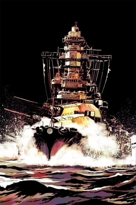 「#見たひとも巡洋戦艦を上げる 」|松田重工　コミティア144-と48bのイラスト