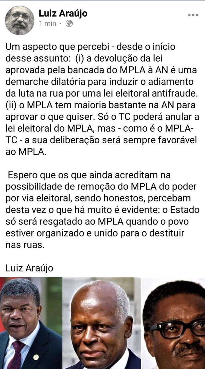 Em 2022, após as eleições, vamos ver se tenho ou não a razão. Até já.