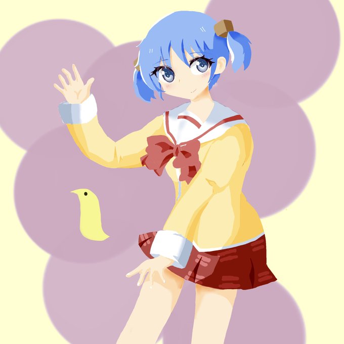 「日常」の連載再開がひたすら嬉しいので、ちゃんみお描いた

#絵描きさんと繋がりたい
#日常 