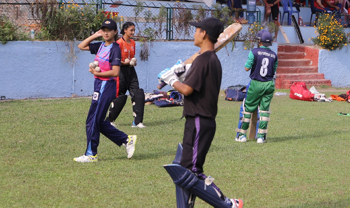 CricketNep's tweet photo. Day 4: Womens National Cricket Team Closed Camp 

#NepalWomen’sCricket https://t.co/v5aTzbhQeb