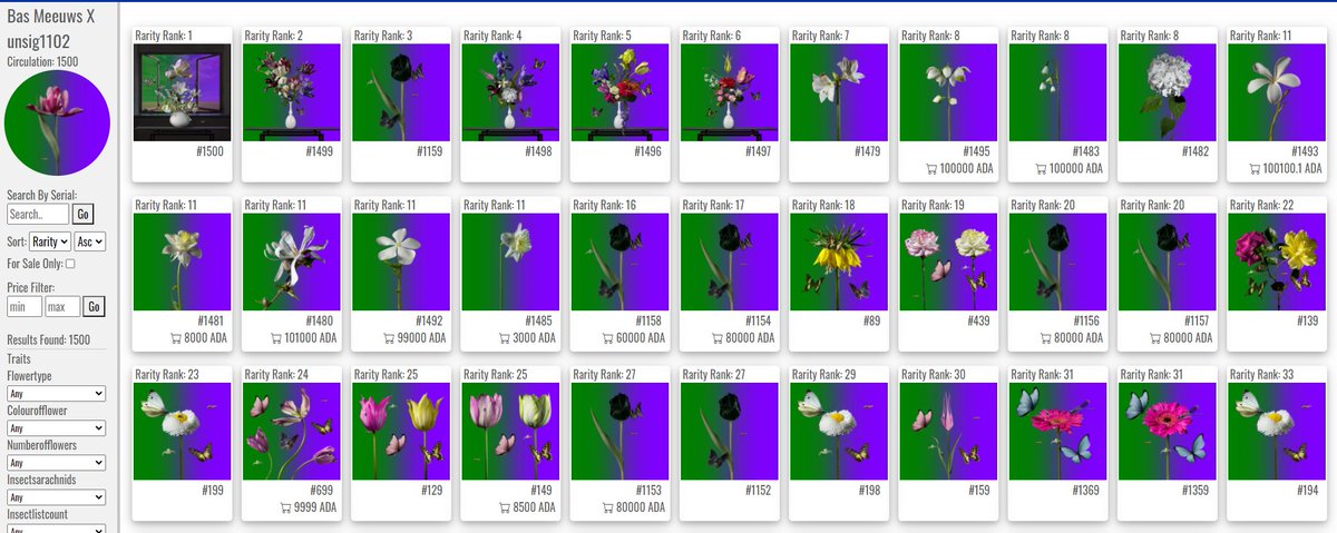 CnftTools's tweet photo. New Listing - @basmeeuws
Bas Meeuws X unsig1102 are now live on https://t.co/kbT7vAXtrB
Click the link below to check out this floral designs 🌷🌸🌼
https://t.co/lN84K4ZzRs
#basmeeuws #cnft #cnfttools https://t.co/fLg8BOmiCG