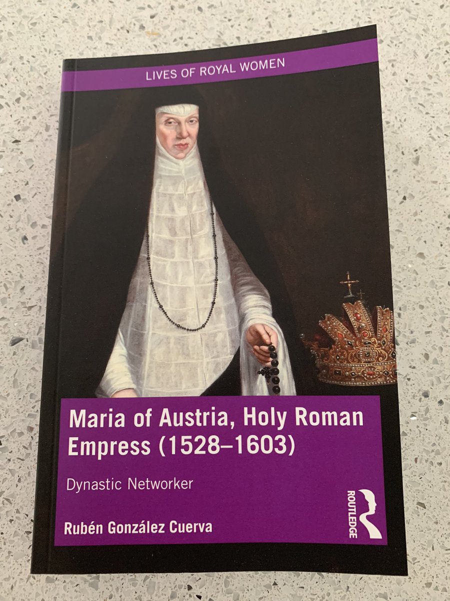 The first book in our Lives of Royal Women series has just arrived! Looking forward to reading it in its published form. @monarchyconf @routledgebooks Congratulations to the author Ruben. #earlymodern