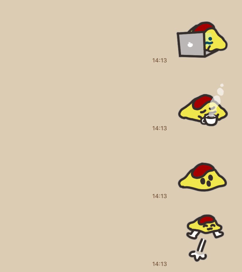 bumei_der's tweet photo. 新作LINE絵文字リリースしました🐣🍳🍅[オムライスたち]🍅
https://t.co/jlQEoTIejE https://t.co/omQuEhamMi
