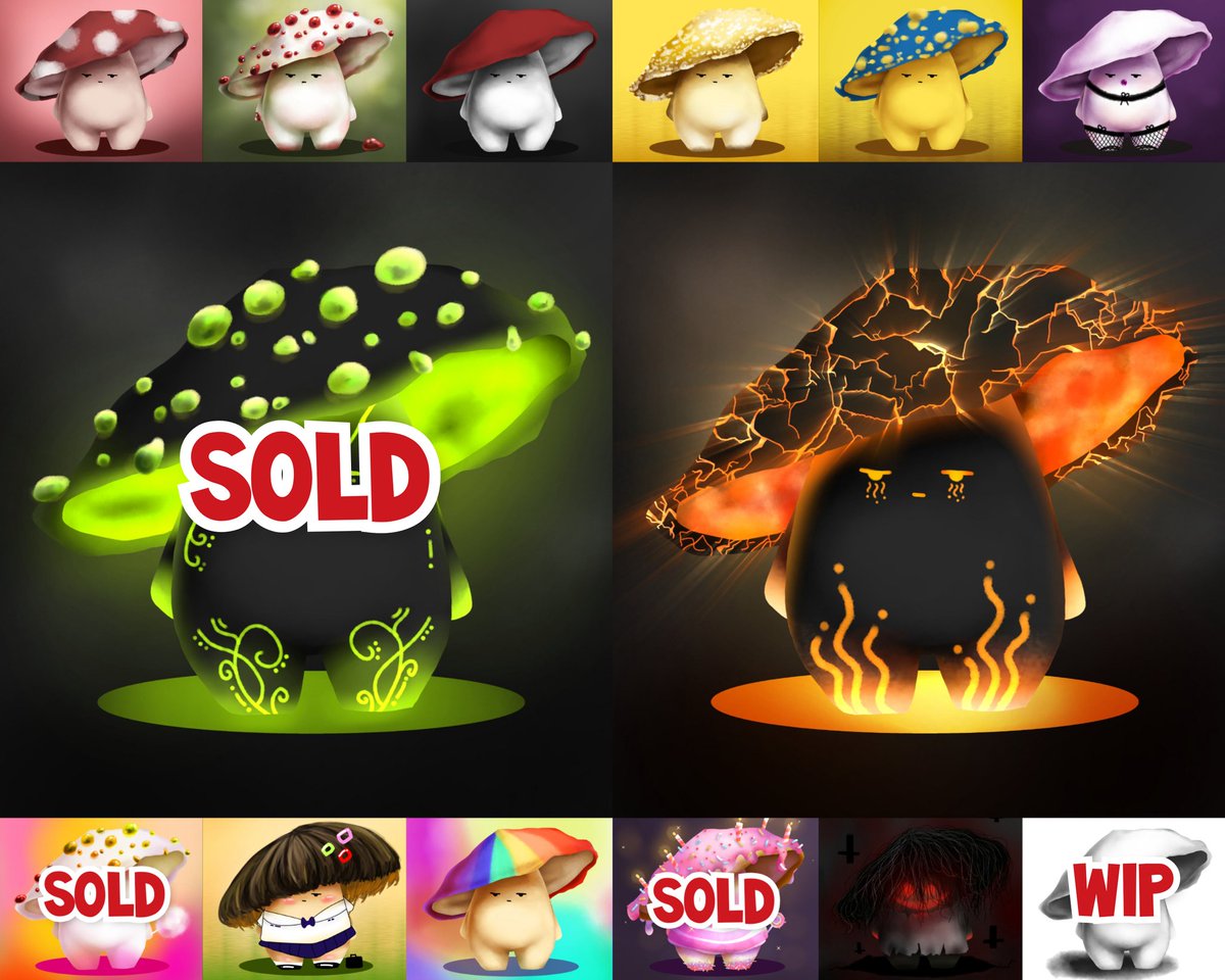 💚🍄NEW DROP🍄💚

STRANGE MUSHROOM CITY COLLECTION
opensea.io/collection/str…

😍😍

 #NFTdrop #NFTTHAILAND