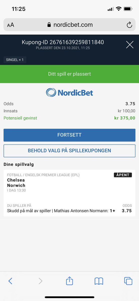 lasse_90's tweet photo. @NordicBetNO #bobocupen https://t.co/6z8JzvxIxA