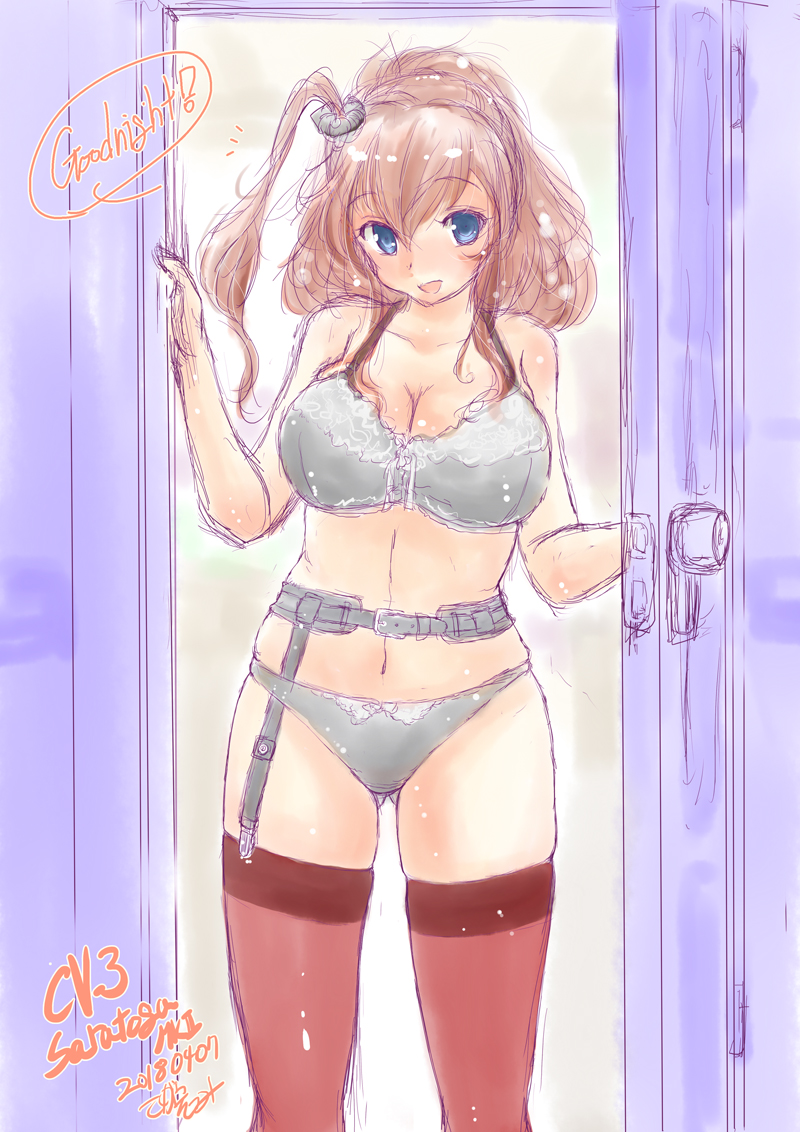 サラトガ(艦これ) 「#このタグを見た人は一番えっちな海外艦を貼る

サ  ラ  ト  ガ 」|こしがやたつみのイラスト