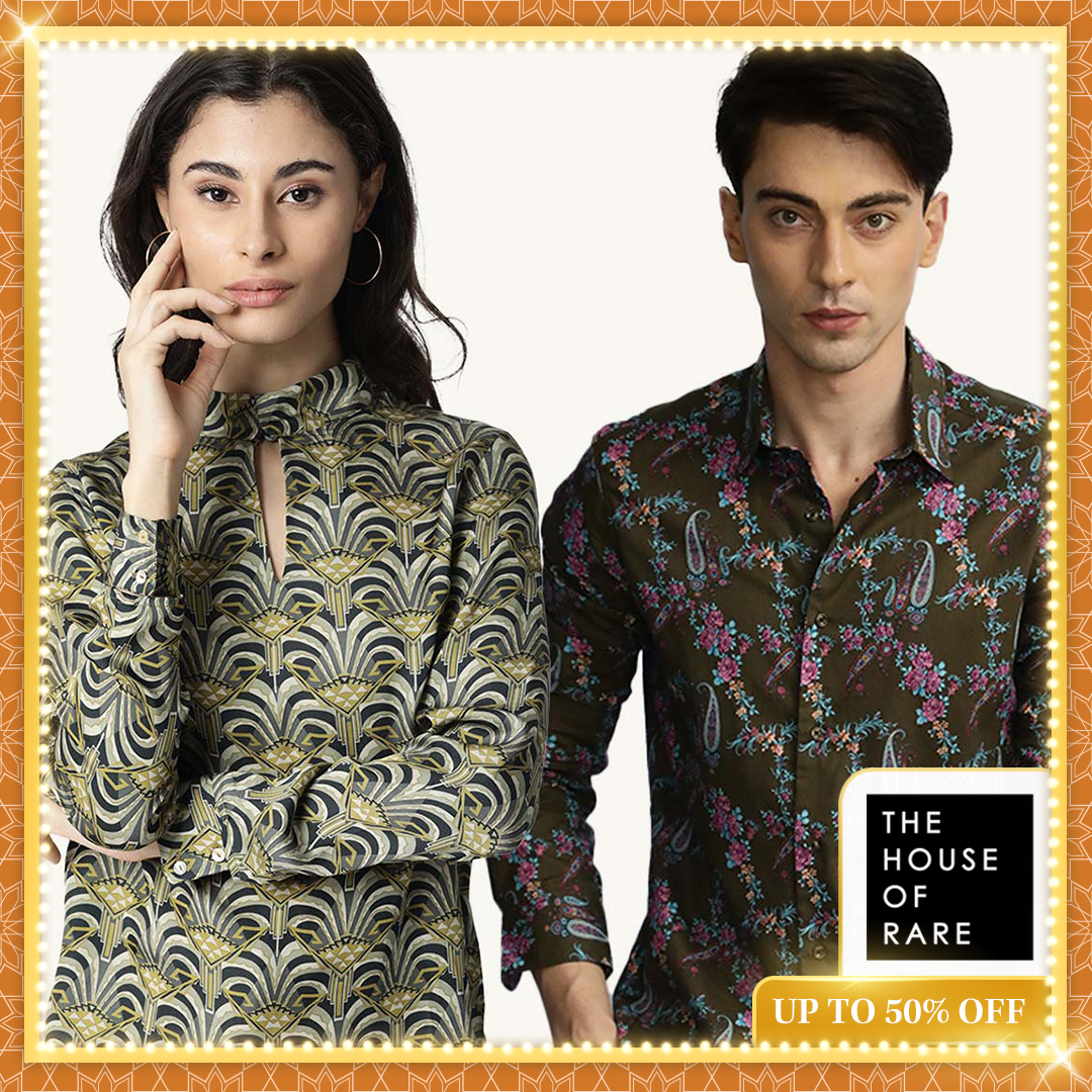 AmazonFashionIn's tweet photo. Clothes & accessories that perfectly blend elegance with comfort is exactly what the latest collection from #HouseOfRare is about! Shop now during the #AmazonGreatIndianFestival & get them at up to 50% off: https://t.co/N3BGXFDor0
#Apparel #AmazonFashion #HarPalFashionable https://t.co/yhH2ITq17e