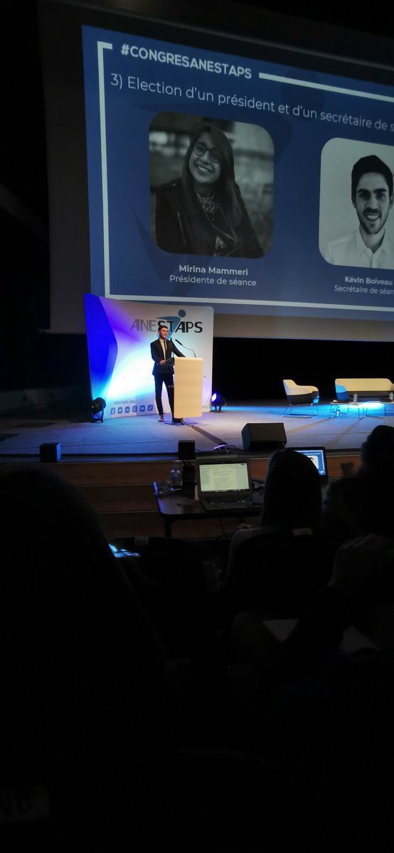 Débur de l'AGO de l'<a href="/ANESTAPS/">ANESTAPS</a> lors du 45 ème congrès national!