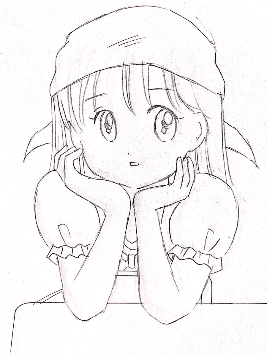 おやすみリッカちゃん 
#DQ9 #ドラクエ9 #リッカ #イラスト 