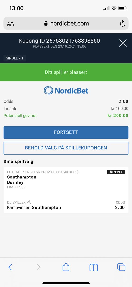 MartinNorlin's tweet photo. #bobocupen @NordicBetNO https://t.co/WwYqJ03qGg