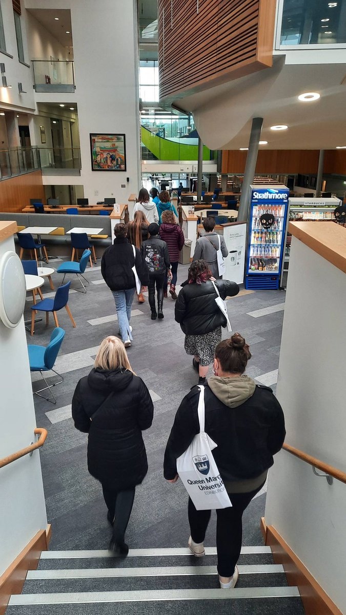 QMUniversity's tweet photo. Undergraduate Open Day is underway!
Who's visiting us today?
#StepIntoQMU https://t.co/3D9yIZYXi7