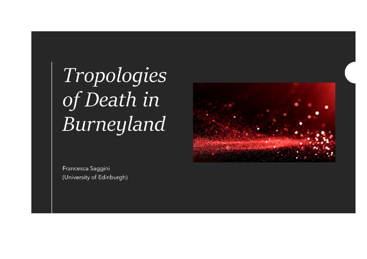 Professor_Pop's tweet photo. The #dead body in 'Memoirs of Doctor #Burney' + the journals in my talk @ THE LANGUAGE OF #SCIENCE IN THE LONG #NINETEENTH CENTURY https://t.co/6hJgpZC4Et. Real/imaginary #deaths, #tropological readings, the #monologic voice of the #narrator.
@msca @BurneyStage #FrancesBurney https://t.co/exnNMhtqG9