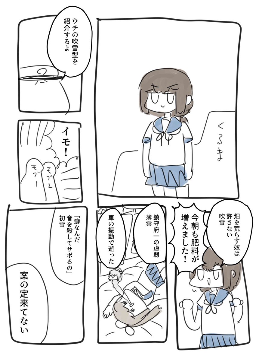 ふぶきがた 