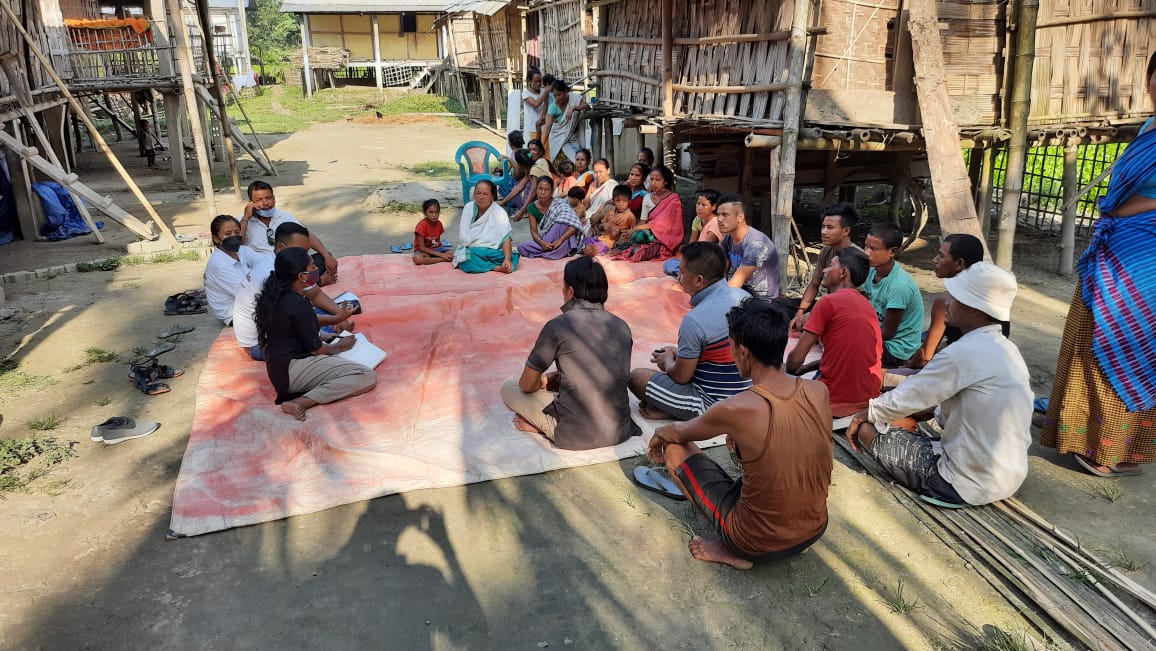 neadsjorhat's tweet photo. Programme M&E visit by @MercyRelief to #NEADS intervention areas of Golaghat, Assam. NEADS has been working to increase peoples resilience and adaptive capacity to floods at the community level with funding support from #MercyRelief https://t.co/0Eq4D6LwBG