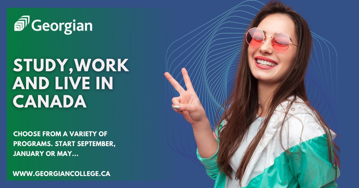 GoToUniv's tweet photo. Are you ready for a life-changing experience in Canada by studying at Georgian College?! Invest in your future in the most liveable country on the planet and work legally while studying! https://t.co/yDZ3iDrP9d
#georgiancollege #studyincanada #workincanada #liveincanada #GTU https://t.co/U4CpUbiBeK