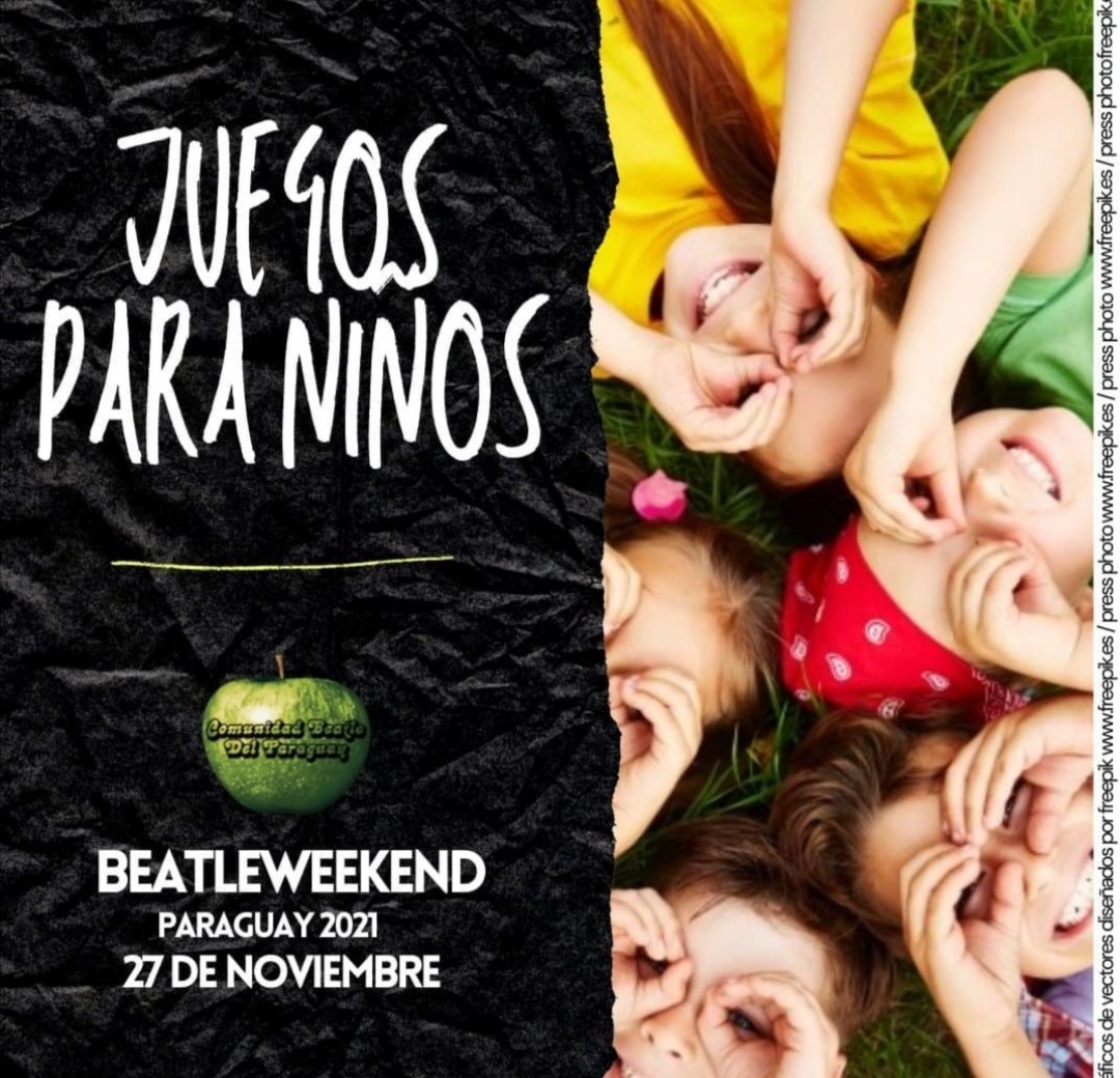 ComuBeatlePy's tweet photo. 📌Info BeatleWeeKend 😎
¡Vamos a Jugar! 🏃🤸🤹

Queremos que todos puedan estar presentes en el evento, asi que previmos un espacio para que los niños tambien puedan jugar y divertirse durante el evento del año  BEATLEWEEKEND Paraguay. 🎉 https://t.co/V8eTtuFu10