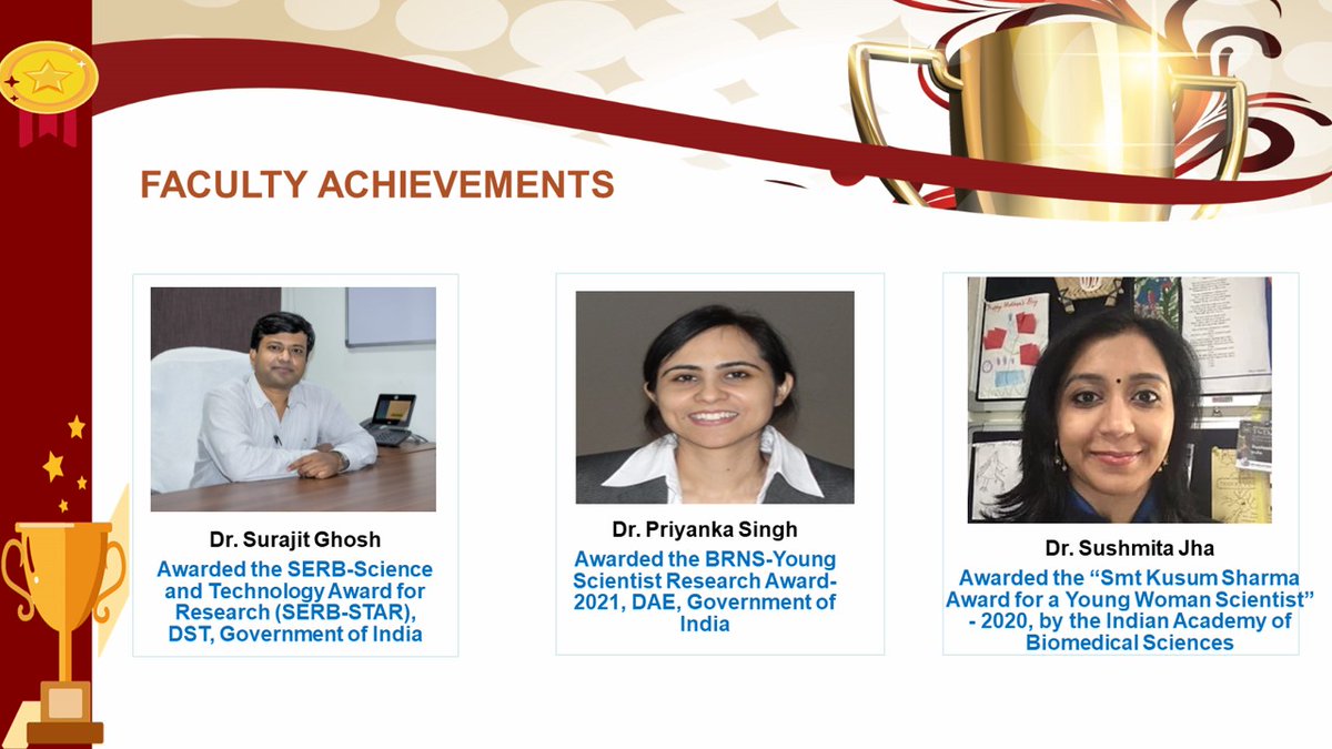 bsbe_iitj's tweet photo. Many congratulations to our faculty members  @bsbe_iitj @iitjodhpur for receiving various competitive and prestigious awards!! https://t.co/WncJZ5JTPj
