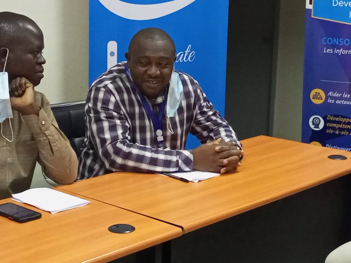 <a href="/Cyprien_T/">Cyprien TANKEU</a>, représentant de #Google nous entretient sur l'écosystème numérique au Cameroun. 
#UnescoBoostCamp