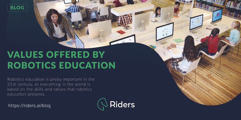 us_riders's tweet image. Robotics education is pretty important in the 21st century, as everything in the world is based on the skills and values that robotics education presents. 

buff.ly/2YIDjZP

#robotics #roboticscourses #roboticsengineering #onlinerobotics #onlineroboticscourses