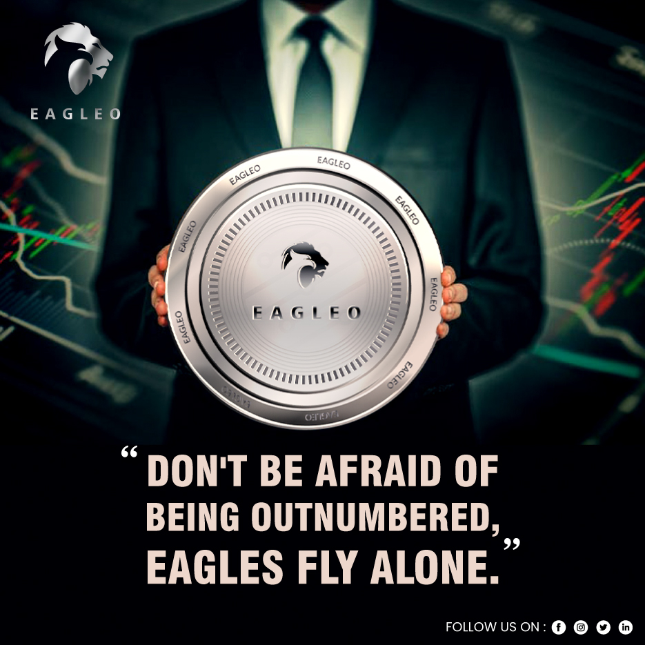 eagleo_coin's tweet photo. 🎯 “Don't Be Afraid of Being Outnumbered, Eagles Fly Alone.”
@eagleo_coin
🔸Facebook: https://t.co/7ua0qRMCjE
🔸Instagram: https://t.co/g8Ar8NH0jr
#economy #instapic #instagram #crypto #cryptonews #bitcoin #WazirX #eagleocoin #crypto #news #trading #follow4follow #visa #eagleo https://t.co/2E1iusMFTK