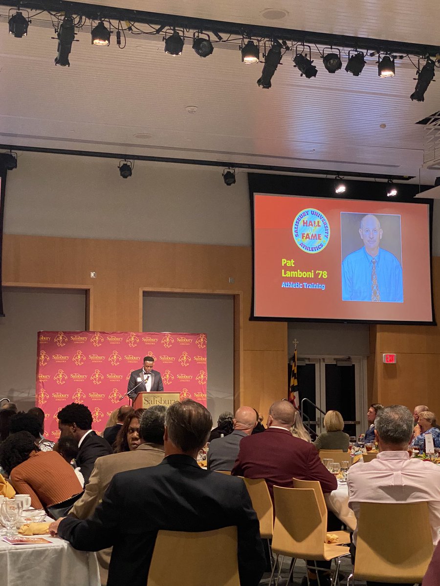 Salisbury_AT's tweet photo. Congratulations to our esteemed leader for 39 years, a man who touched countless lives and taught many athletic trainers &amp; student athletes! Congratulations to you and the other 13 members of this year’s 2020-2021 @suseagulls Athletics Hall of Fame induction class! #GoGulls https://t.co/HUKwONx3Ti